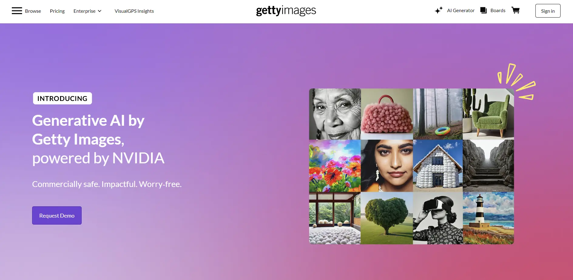 Generative AI by Getty Images