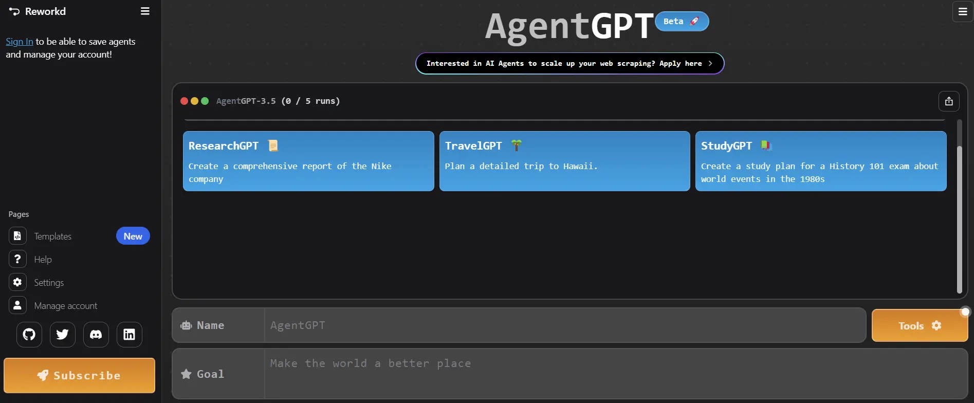 agent gpt